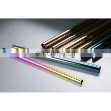 Japanese Use Know-How 304 Round Golden Stainless Steel Pipe For Sale thumbnail-1