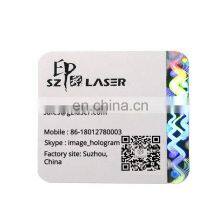 Roll Form Fixed Hologram Hot Stamped Paper Label thumbnail-1