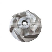 high quality small OEM cast iron water pump impeller