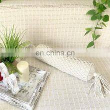 Hot Selling Boho Hand Knotted Macrame Bolster Pillow Bohemian Decoration Pillows in Vietnam thumbnail-5