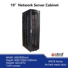 Factory OEM 19inch Network Server Cabinets WS18 IDC Server Racks for Data Room Network thumbnail-3