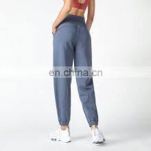 New Arrival Loose Casual Unisex Jogger Pants High Waist Cotton Running Exercise Wear Trousers Women Sports Cargo Jogger Pants thumbnail-4