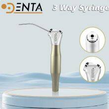 Dental Air Water 3 Way Syringe Handpiece With 2 Nozzles Tips Tubes For Air Triple Syringe Dental Cleaning Tools Accessories thumbnail-4
