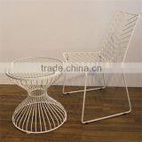 Exquisite Design Round Glass Top With Steel Base Coffee Table