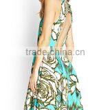 2015 China Manufacturer Customized the Latest Design Rose Skater Elegant Dress thumbnail-6