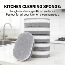 Esponja de Limpieza de Cocina Personalizada de Alta Calidad Suministrada Por la Fábrica. thumbnail-5