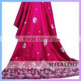 Mitaloo George Lace African Raw Silk George Fabric for Cloth and Party Dress MGP1004 thumbnail-1