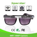 Smart Wearable Full HD Sunglasses Camera 1080P 30fps 720P 60fps Camera Glasses Wifi thumbnail-1