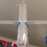 Borosilicate glass reflux condenser