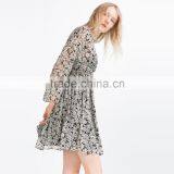 2016 Fashion New Spring and Summer Lady Dress Long Printed Dress HSD1017 thumbnail-4
