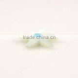 Nature White Sea Star Shape With Eye Mother of Pearl MOP Shell Gemstone thumbnail-5