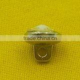 8mm Rhinestone Zinc Alloy Metal Shank --- MJ1002 thumbnail-4