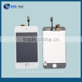 china wholesale LCD display and touch screen assembly for ipod touch4 white