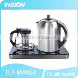 8993T-H1 Electric Tempered Glass Tea Kettle Set thumbnail-1