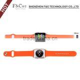 Silicon band strap for Apple Watch, 38 mm silicone strap for iwatch