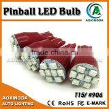 AC 12V 3528SMD 906 Flasher LED Pinball Lighting Bulb