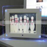 Fashion 8 Inch Digital Photo Frame Acrylic Frame Advertising Display/Promotion Gift