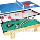 Ningbo Wewin Wooden 3 in 1 Multi Tabletop Games
