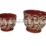 HS8576-1/-2 flower ceramic pot