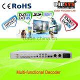 Cost-effective Mpeg-2/h.264 ip Satellite Receiver/receiver Decoder With 2 CI Slot