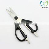 Stainless Kitchen Shears Black New Deluxe Gardening Scissors