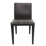 Modern Upholsteryed Leather Dining Chair MG-C400 thumbnail-6