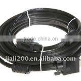 30ft/9m Super Scan HD15P SVGA/VGA Cable Male/Female With 2 Ferrites