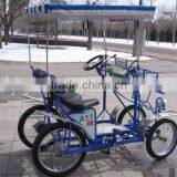 BLUE FOUR-WHEEL LEISURE BIKE thumbnail-4