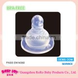 Manufacturer Liquid Non-Toxic Standard Size Transparent Food Grade Molding Silicone Baby Nipple Mold