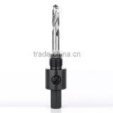 3/8 Hex Hole Saw Quickly Released Arbor With Hss Center Drill Bits