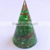 Orgonite Green Energy Cone : Supplier Of Onyx Orgonite Product
