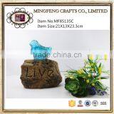 Fiber Clay Resin Garden Bird Figurines thumbnail-4
