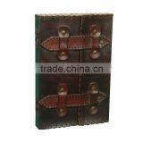 Leather Journal Dual Strap Diary Notebook Sketchbook thumbnail-1