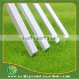 White Plastic Model Square Tube in Plastic Profile thumbnail-1