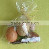 2014 Hot Sale Artificial Polyster Egg and Berry&Flower Pick Bag thumbnail-1