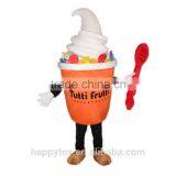 HI EN71 High Quality Plush Custom Ice Cream Mascot Costume for Sale thumbnail-2