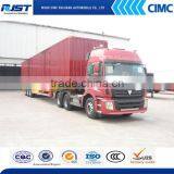 13 Meter Corrugation Plate Three Axle Van Semi Trailer