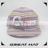 High Quality 2015 Hot Stripe New Custom Made Snapback Hats For Baby