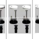 Soft Close D Shape Family Toilet Seat Urea Square Soft Duroplast Elongated Toilet Seat Cover thumbnail-6