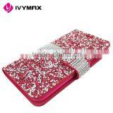 2016 Fashion Colorful Diamond Cell Phone Case for Samsung J7 PU Flip Cover thumbnail-5