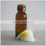Small Amber Glass Bottle Medicine Bottle thumbnail-1