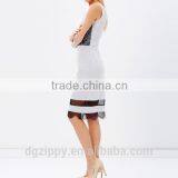 Wholesale Lace Insert Pencil Design Dress Women Clothes thumbnail-2