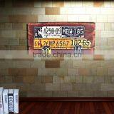 Wooden Vintage Wall Painting Hanging Decoration thumbnail-1