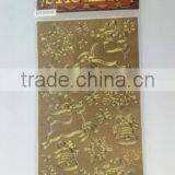 Marry Christmas Pigeon_ Bells_ Bronzing Sticker thumbnail-1