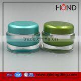 Customized Transparent Round Acrylic Cream Jar With All Color and Capacity Available thumbnail-1