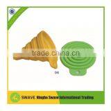 Food Grade Kitchen Collapsible Silicone Funnel thumbnail-1