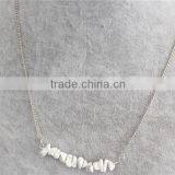 2016 Cheap Factory Price Fashion Jewelry White Gold Plated Jewelry, Stone Beads Necklace Jewelry thumbnail-4