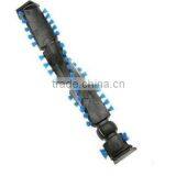 Высокоскоростная сверлильно-кустировочная машина с закрученными щетками