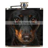 Decal Printing Hip Flask With Full Color Logo thumbnail-1