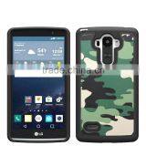 High Quality Military Army Camouflage Woodland Hybrid Shockproof Case for lg g4 Stylus/g Stylo/g4 Note Ls770 Factory Price
